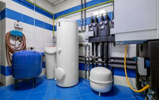 Boiler,Room,With,A,Heating,System,In,A,Private,House